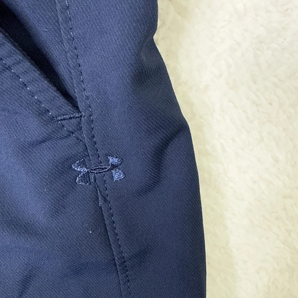 Under Armour Pants Mens 38 x 32 Navy Golf Performance Stretch 4 Pocket 1342263‎